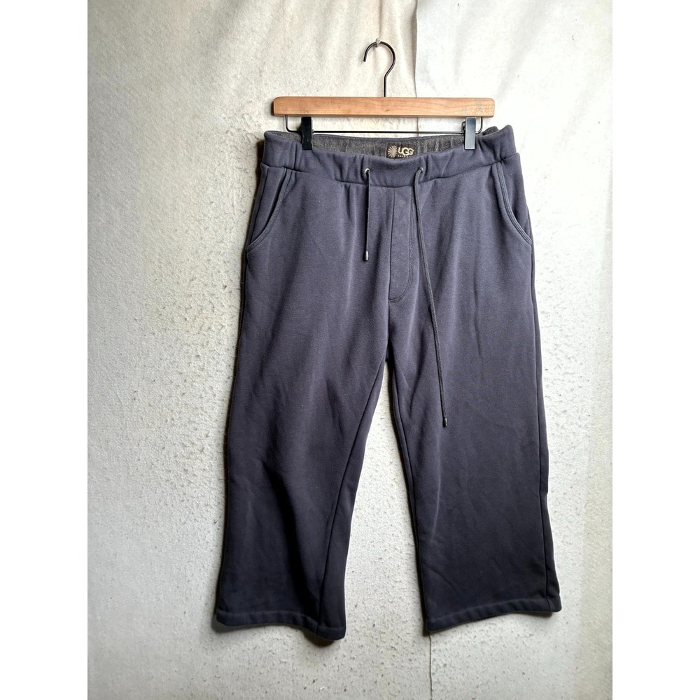 UGG Colton Lounge Pants Mens XL Gray Cotton Fleece Lined UA4097M High Rise